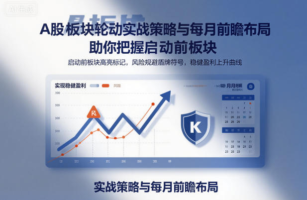 A股板塊輪動實戰策略與每月前瞻布局，助你把握啟動前板塊，規避風險，實現穩健盈利